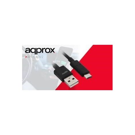 CABLE APPROX USB 3.0 TO TYPE-C 1 METAL HEAD 1 METE