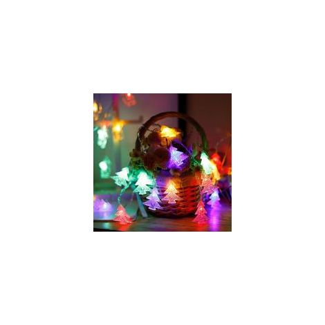 Guirlande Lumineuse Étoile,Rideau Lumineux Étoile,6m Noël Guirlande Lumineuse LED,Guirlande Lumineuse à LED,Guirlande Llumineuse de Noël (1/5)