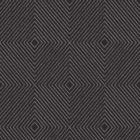 Papier peint géométrique Papier peint graphique Papier peint intissé Métallique Anthracite 369265 (1/4)