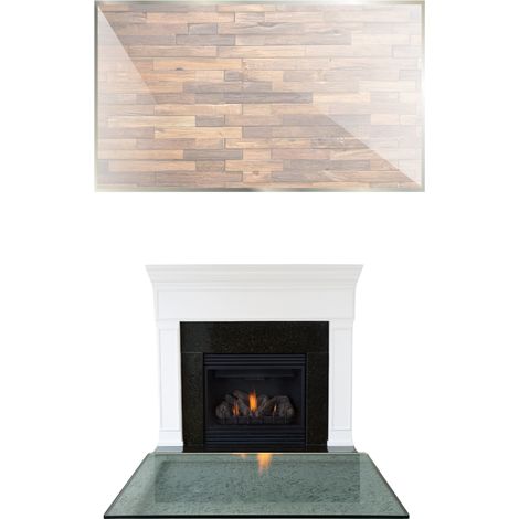 VIDRIO PARA CHIMENEA, BASE DE VIDRIO TEMPLADO GOAT, DIMENSIONES 50x52, TRANSPARENTE (1/5)