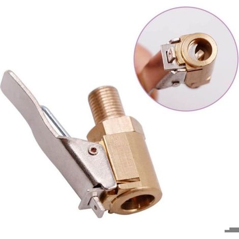 6 bandes pare-chocs + buses air auto à vis, accessoires gonflage rapide pour pompe auto (1/5)