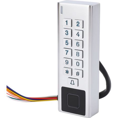 Système de contrôle d'accès étanche IP66 par empreinte digitale et mot de passe pour application TUYA, carte d'identification, clavier de sécurité pour 10 000 utilisateurs (1/5)