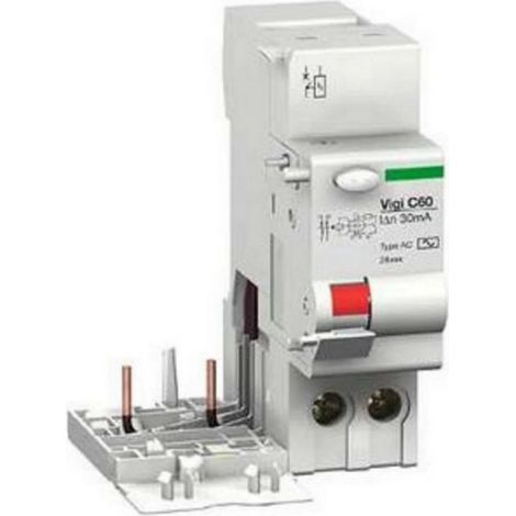 Merlin Gerin 26509 Bloque diferencial Vigi C60 - 25 A - 2P - 220..415 V - 30 mA