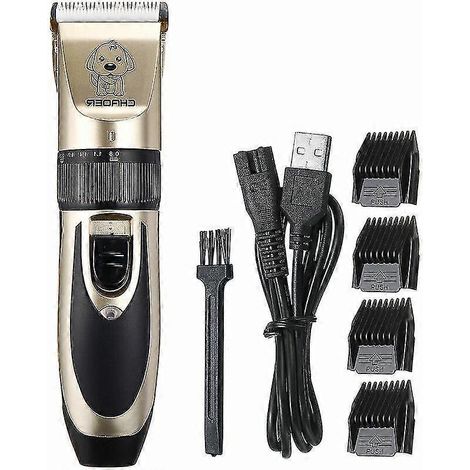 Tondeuse à cheveux électrique professionnelle USB pour chiens et chats (1/3)