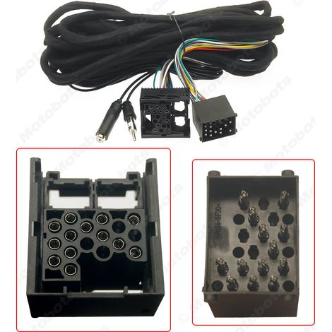 Compatible with BMW 3 Series E46/5 Series E39/X5 E53 power cord extension cable, large screen adapter cable. (1/4)