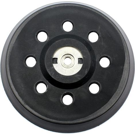 125 mm Schleifteller, Teller für Metabo SXE 325 Intec 425 Turbotec 631220000 (Schwarz) (1/5)