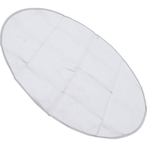 Tapis De Protection Pour Feu Rond - 60 Cm - Isolation Thermique Et Anti-Feu Pour Barbecue Et Foyer Extérieur - 1 Pièce (1/5)