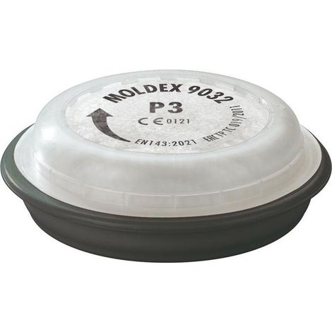 MOLDEX Filtre à particules P3 R + ozone 903201 EN 143:2000 + A1:2006 12 pièces ( 4000370757 ) (1/5)