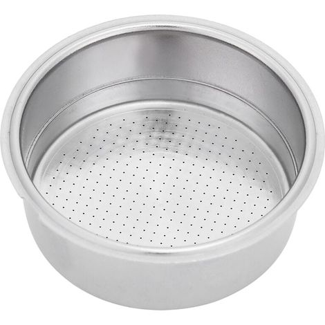 Filtre À Café En Acier Inoxydable - Panier Filtre Sous Pression Double Couche - Pour Machine À Café Double Tasse (1/5)