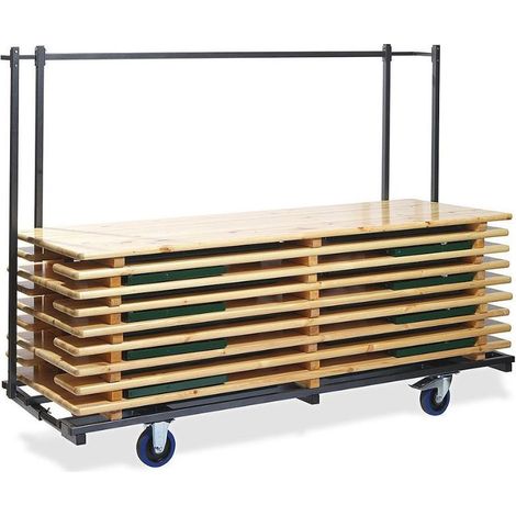 Chariot de transport pour sets de brasseur - version classique - pour 10 pièces - Feros (1/3)