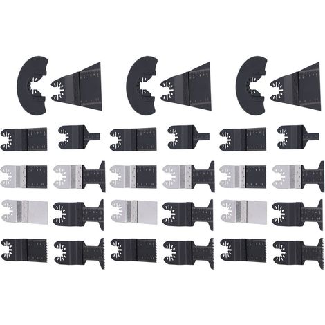 Lames de Scie Oscillante 30 Pièces, Durables et Flexibles pour Découpe Précise et Rénovation (1/5)