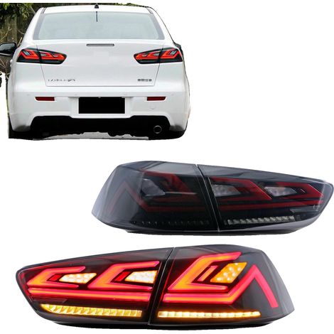 Luces traseras LED, voltaje de 12 V, brillo de 3400 lúmenes, potencia de 35 W, material ABS duradero, instalación Plug and Play. (1/5)