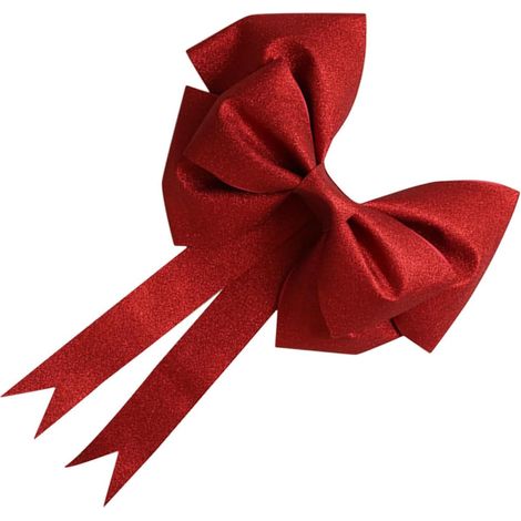 Grand Nœud Rouge de Mariage Décoratif, Style Classique, 1 Pièce (1/5)