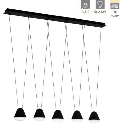 Suspension Palbieta Linéaire - Noir (1/4)