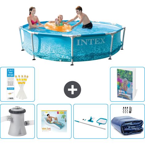 Frame Pool Rund - 305x76 cm - 7-teilig S270