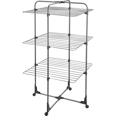 Leifheit - Wäscheständer Classic Tower 270, schwarz 81470 (1/2)