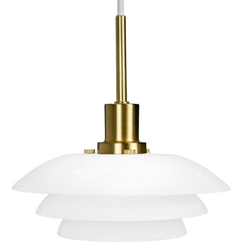 [GEBRAUCHT] B-Ware Dyberg Larsen Dl20 Pendellampe Hängelampe Glaslampe Messing Esszimmerlampe G9 (1/2)