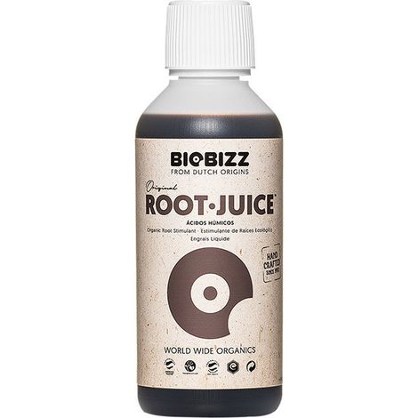 Stimulant racinaire ROOT.JUICE 250ml – Engrais biologique pour hydroponie – Accélère la croissance des racines – NPK 0.2-0.2-0.1 – Biobizz (1/3)