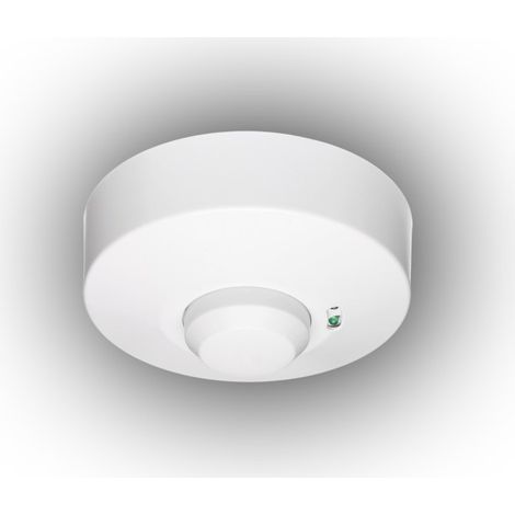SENSORE DI MOVIMENTO A MICROONDE BIANCO 360 GRADI 1200W 8 METRI IP20 - E+CR-M1/ON