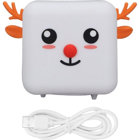 Lampe de chevet LED en forme de cerf, veilleuse colorée USB, lampe animalière décorative pour chambre d'enfant. (1/5)