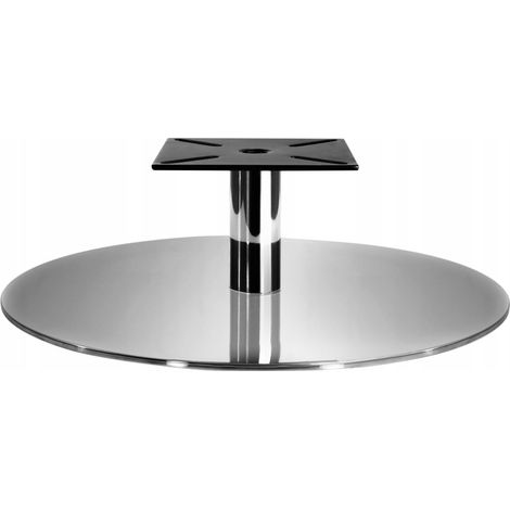Base giratoria para silla giratoria, cromada, resistente, SCB001, diámetro 58 cm. (1/5)