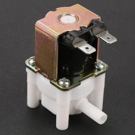 Électrovanne d'arrivée d'eau 12 V normalement fermée (N/C) à insertion rapide pour machine à eau pure (1/5)