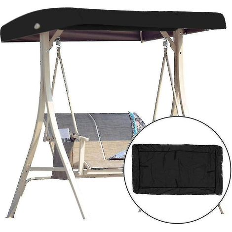 Balancelle de jardin universelle de remplacement pour toit, véranda ou banc suspendu 2-3 places, 191 x 120 cm (1/4)