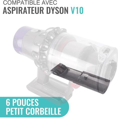 Ersatz-Zyklon-Auffangbehälter-Schieber für Dyson V10 SV12 Staubsauger, Zyklon-Träger-Gleitplatte, Ersatzteile (6 Zoll) (1/4)
