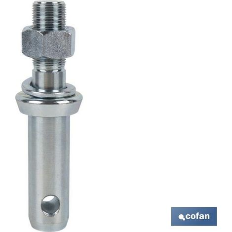 Pack de 5 boulons filetés M22 x Ø28 mm pour attelage d'outils
