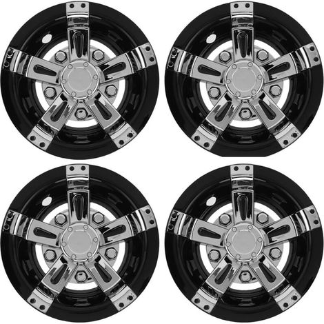 8IN Car Wheel Hub Cover ABS Universal Lightweight Plate for Club Car with 4pcs Replacement. (1/5)