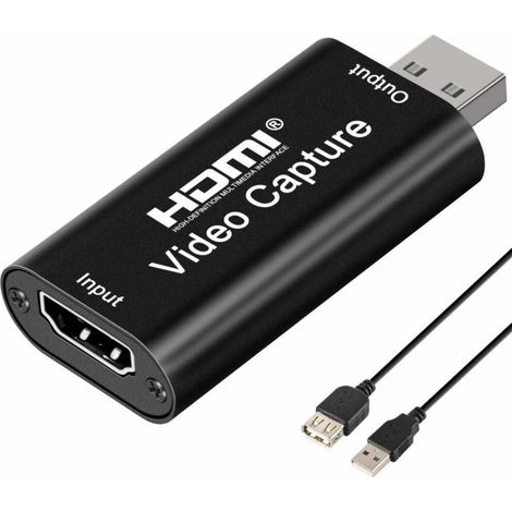 Andowl - Scheda Acquisizione Video Connessione Usb Hdmi Video Capture Hd Tv 4k Q-h165 Pc -
