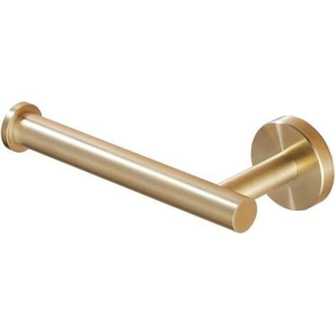 Porte-papier toilette sans perçage, porte-rouleau de papier toilette vintage, porte-rouleau de papier toilette mat pour salle de bain et toilettes (1/5)