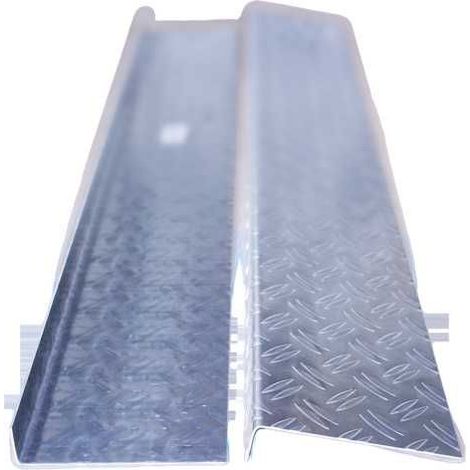 Sarei Riffelblechprofil HG11 1000 x 137 x 30 mm natur Winkelprofil