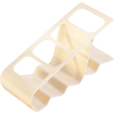 Supporto da tavolo in plastica per telecomandi di condizionatore e TV, 2 pezzi, bianco (1/3)