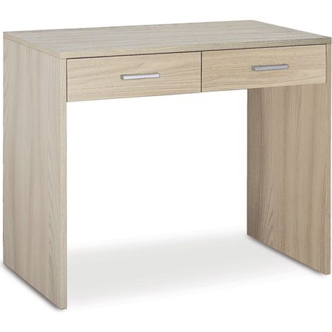 Scrivania 2 Cassetti 91L x 55P x h76 – Finitura Olmo Chiaro – Sarmog (1/3)