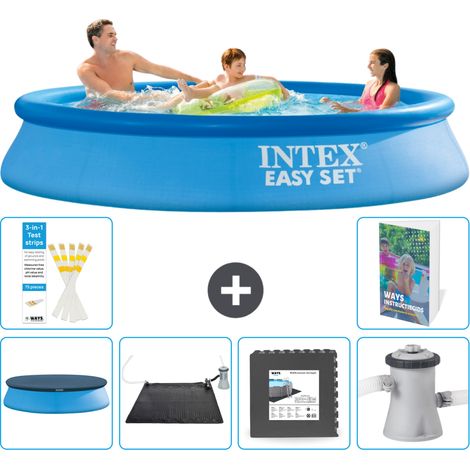 Intex Piscina Easy Set Rotonda - 305x61 cm - 7-pezzi  S21