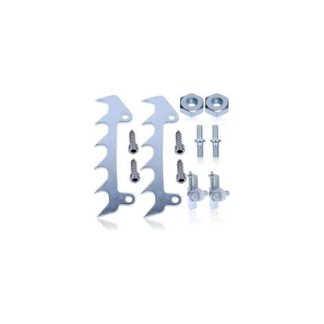 Kettensägenklauen mit Muttern für Stihl MS170 MS180 017 018 Kettensägen, Kettensägenklauen-Anschlag + Schraube und Mutter + Kettenspanner Zubehörset 8 in 1 - Crezuo (1/4)