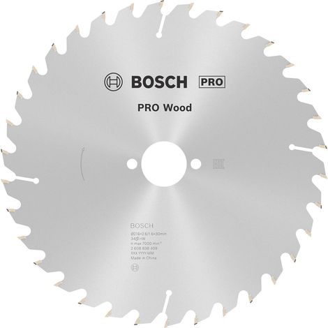 Bosch Accessories Optiline 2608838409 Lama circolare 216 x 30 x 1.6 mm Numero di denti: 34 1 pz. (1/5)
