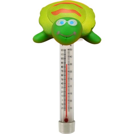 Thermometre Piscine, Thermomètre Flottante Avec Ficelle Pour Piscines, Spas, Hot Tubs, Aquariums, Les Étangs Du Poisson, Tortue Verte