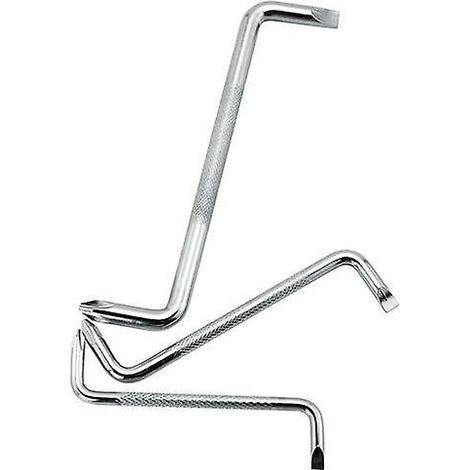 coude Tournevis 3 Pices S Type Z Mini Double Usage Cl Croix Retournevis De Tournevis En Vrac (1/5)