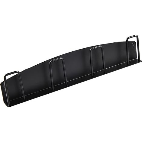 Porte-Mugs Murale Magnétique pour 4 Tasses Noir Rack de Suspension sans Perceuse Étagère de Séchage (1/5)
