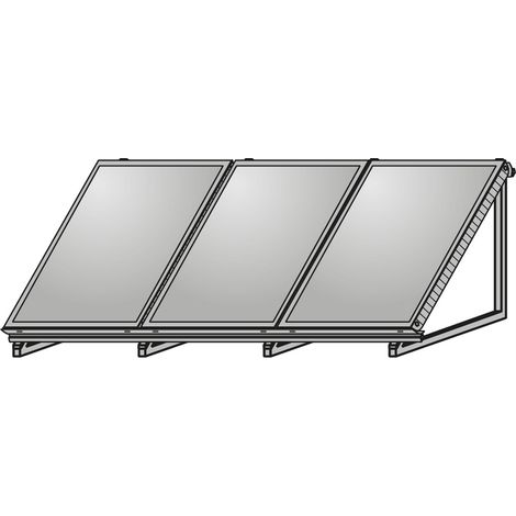 Wolf AluFlex-U échafaudage autoportant format portrait pour 3 capteurs F3-1-1/CFK-1