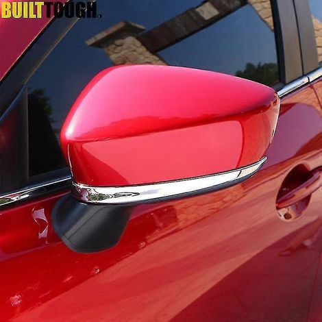 Pour Mazda 3 BM Axela 2014 2015 2016 - Garniture chromée de rétroviseur extérieur, moulure de protection, baguette de style automobile (2 pièces) (1/5)