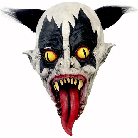 Vente directe de masques de clowns mutants effrayants pour Halloween et Noël, masques en latex assortis pour clowns rigolos. (1/5)
