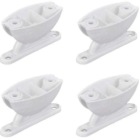 4 accessoires pour camping-car, verrou de porte pour caravane, cadenas, butée pour bateau/camping-car, clip