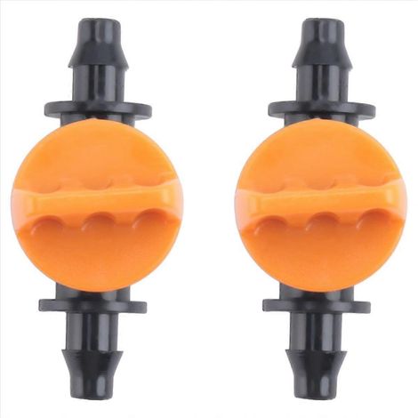 Mini vanne avec 4 7Mm tuyau irrigation eau Flow contrôle Lot de 10 (1/5)