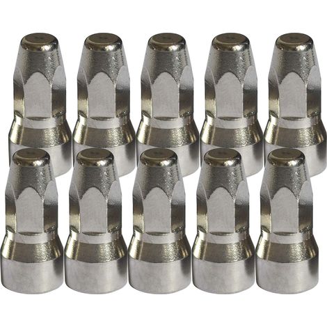 Électrodes à plasma PR0117, adaptées pour la torche de coupe au plasma Ergocut S74 et S75, paquet de 10 (1/4)
