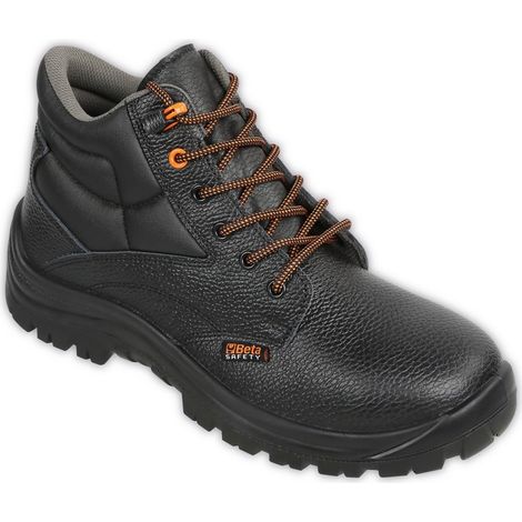 Scarpe Antinfortunistica in Pelle Alte S3 Sr 7243NE Colore Nero Misura 45