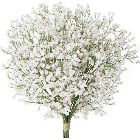 10 Stücke Künstliches Schleierkraut Gypsophila Blumenstrauß Dekor Zuhause (1/5)