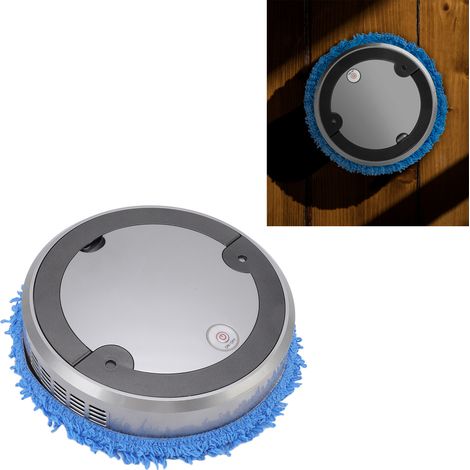 Robot aspirador inteligente de 3 funciones: barrido, aspirado y fregado automático con luz UV y batería de litio de 2400 mAh, ABS, 1148 g, función de carga USB. (1/5)
